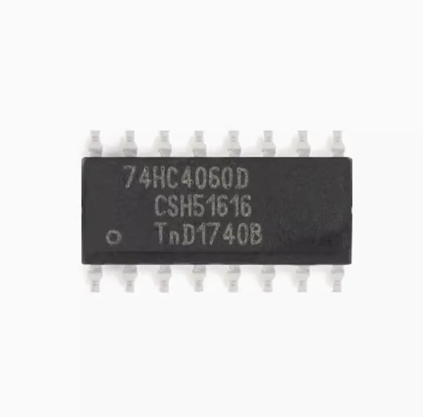 74HC4060D، 653 SOIC-16 مع عداد تموج ثنائي مكون من 14 مرحلة