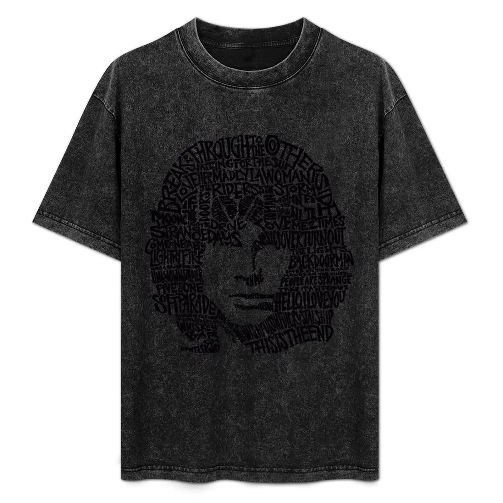 

Jim Morrison Legacy Typography [Type A] T-Shirt Christmas Casual Tee Shirt