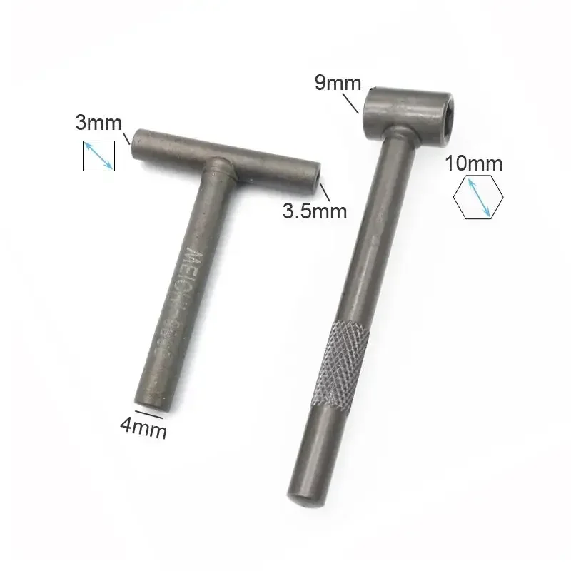 Motorcycle Engine Valve Screw Clearance Adjustment Tool Square Hexagon Wrench for 50cc 150cc Scooter Engine Removal Spanner Tool