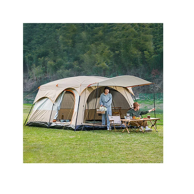 

Canvas Glamping Tent, Double Glamping Tent/