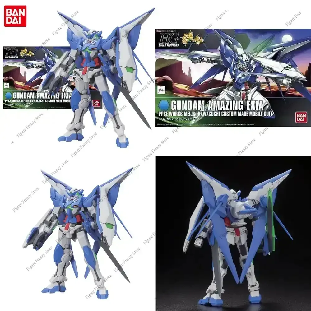 

Специальное предложение: Оригинальная модель Bandai Gundam HGBF 016 1/144 PPGN-001 Amazing Exia, фигурка-конструктор Gunpla, аниме-фигурка, игрушка