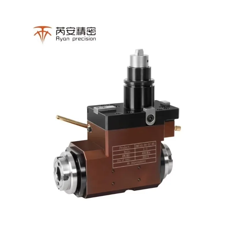 Dual Output Retractable Live Tool Holder BMT ER32 Radial Driven Tool VDI Live Tool Holder Compatible With Doosan/Mazak/Haas