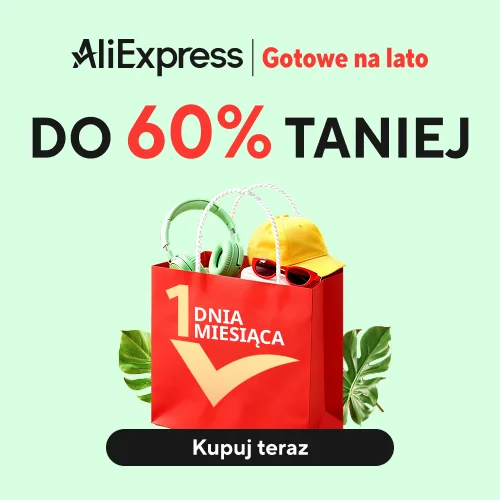 AliExpress | 01-07.05.2026 Gotowi na lato - do 60% taniej