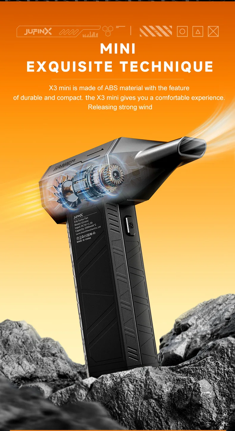 Kipas Mini X3 Violent 110000RPM