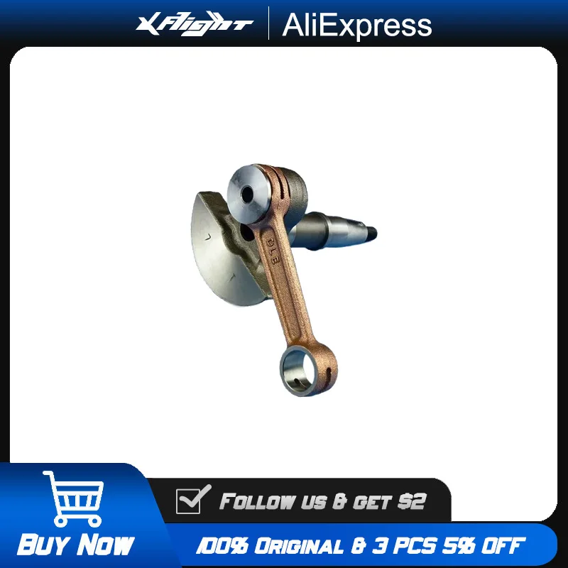 

DLE85 Crankshaft Connecting Rod for DLE-20 30 55 60 Engine RC Airplane Motor Parts Replacement Crank Shaft & Conrod