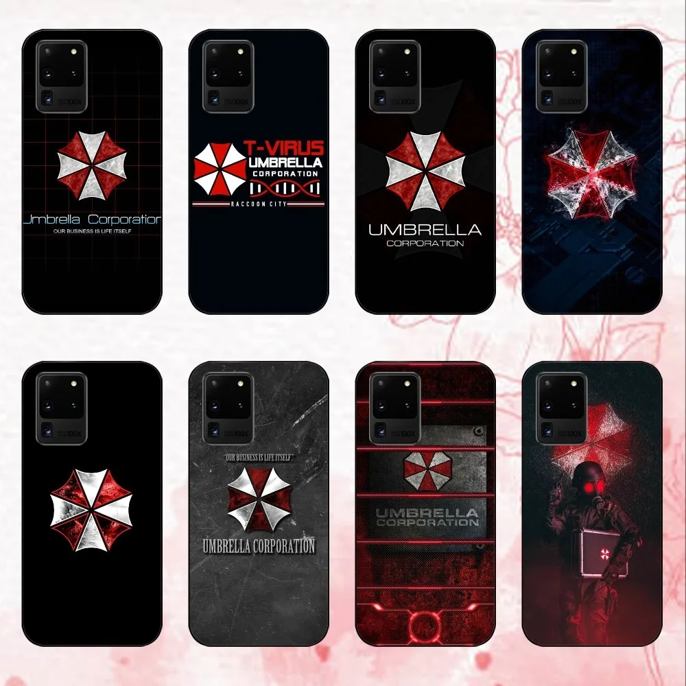 Umbrella corporation Phone Case For Samsung Galaxy S24 30 21 23 FE Note 20 10 Lite Plus Ultra Shell