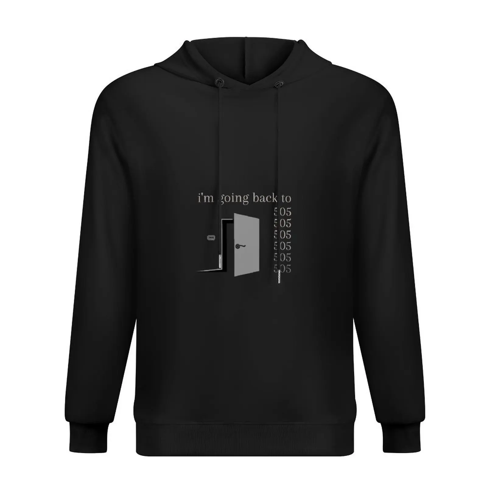 

i'm going back to five o' five (again) Hoodie male clothes autumn men's coat men's winter sweater hoodie graphic