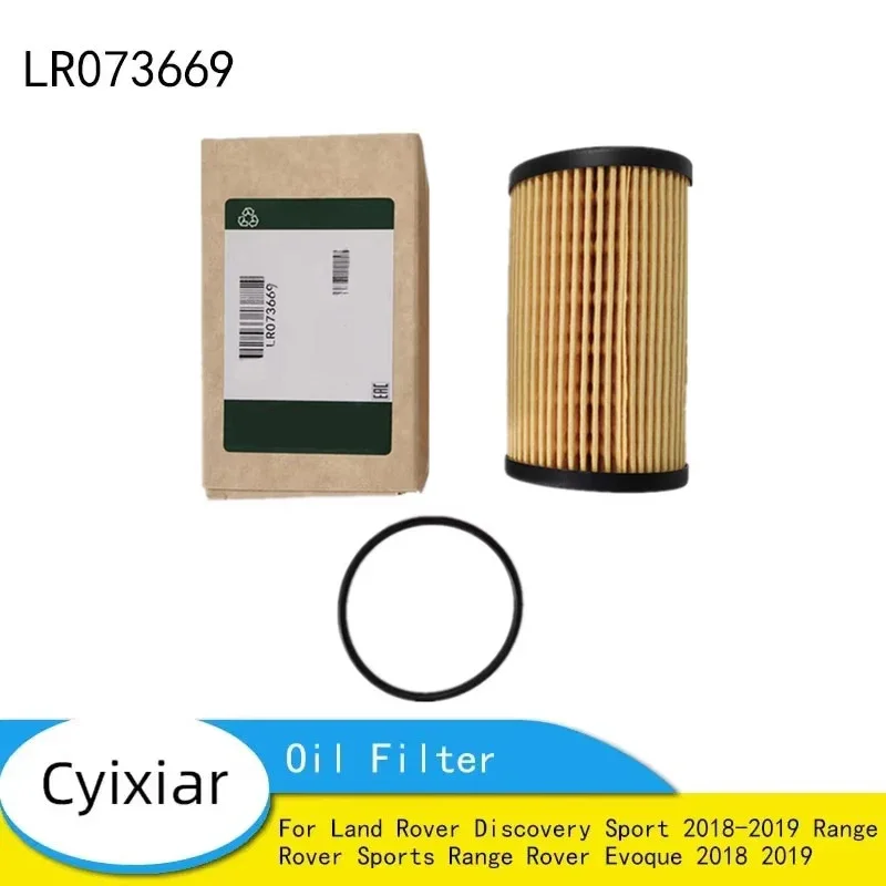 Engine Oil Filter for Land Rover Discovery Sport 2018-2019 RANGE ROVER SPORT RANGE ROVER EVOQUE 2018 2019 LR073669 G4D3-6A692-AA