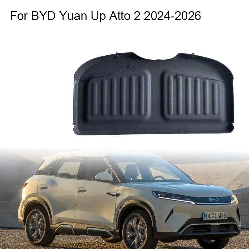 

Trunk Curtain Cover Organizer For BYD Atto 2 Yuan Up 2024-2026 EV Pro Rear Rack Partition Cargo Storage Shelter Shield Shade