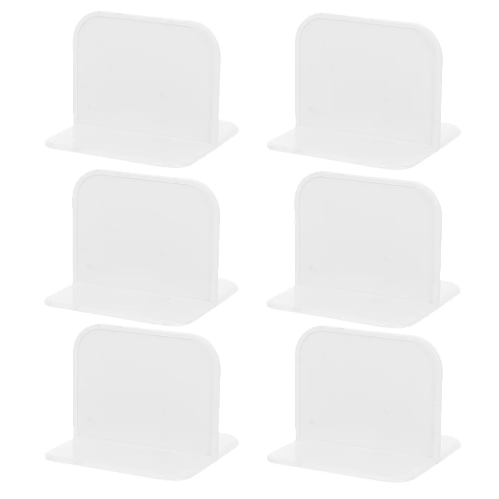 6 pezzi stabilizzatore per box strumento di fissaggio antiscivolo per deflettore di sicurezza per bambini protezione del pavimento installazione semplice accessori per box