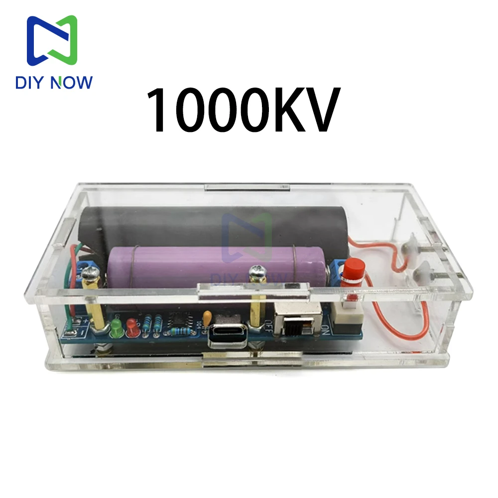 1000Kv Diy Kit High Voltage Generator 400Kv Dc High Voltage Generator Booster Board Inverter High Voltage Diy Kit Module - Image 2