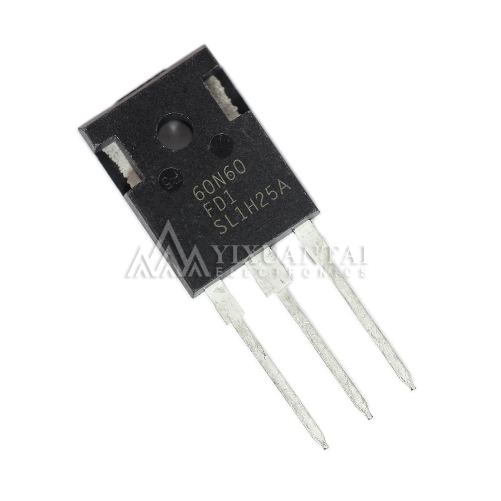 

10pcs/lot Original IC TO-220 SGT60N60FD1 60N60FD1 SGT60N60FD 60N60FD 60N60F TO-3P 600V 60A