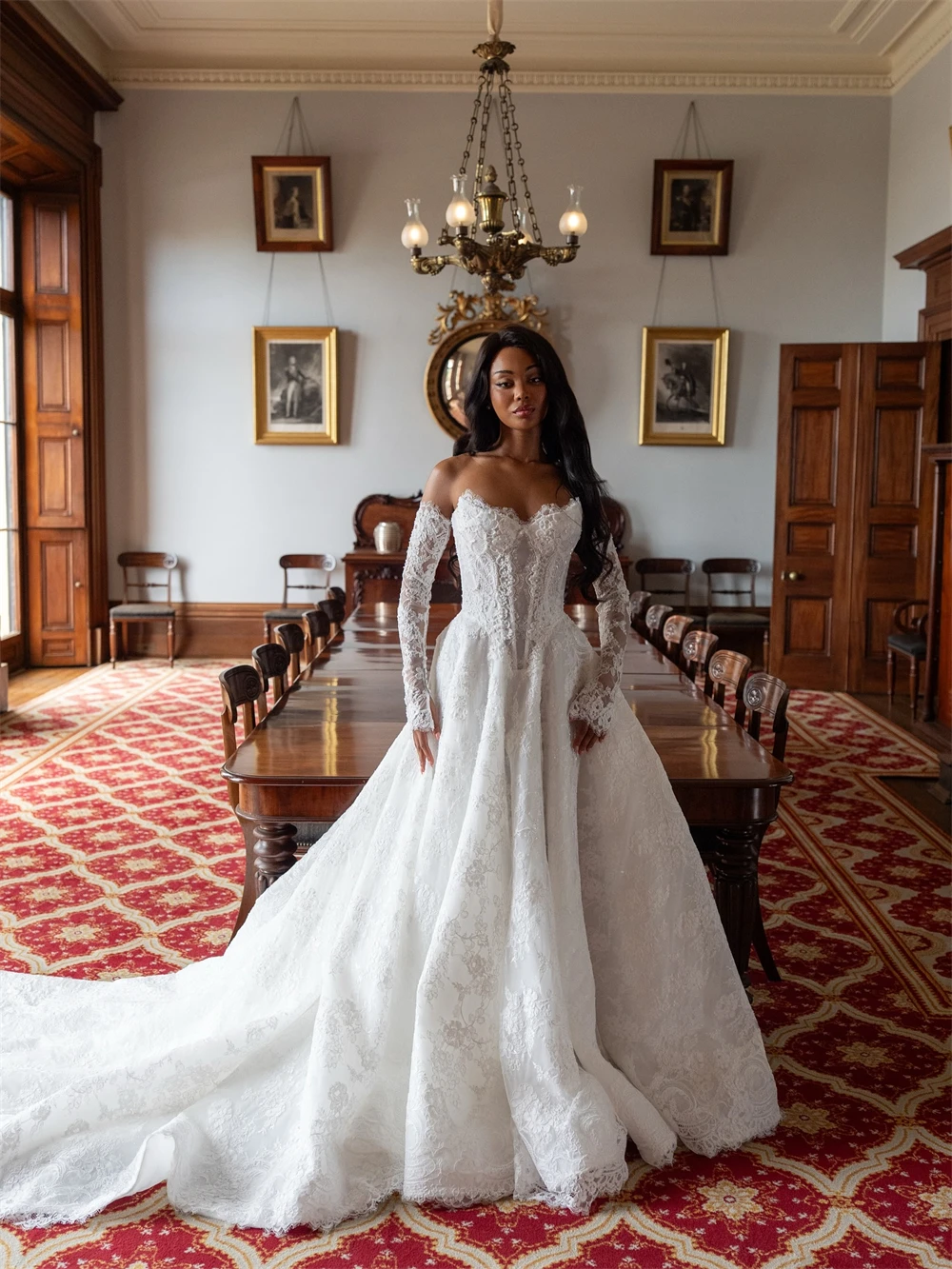 Personalizado encantador vestido de casamento de renda branca moderno querida sem mangas vestidos de noiva macio a linha capela trem novia