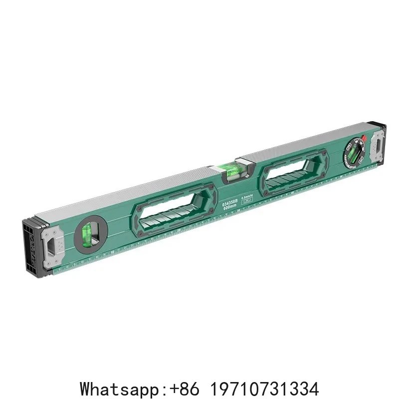 Spirit Level Strong Magnetic Precise Levels Ruler Metric Scale Level Multifunctional Aluminum Alloy Measuring Tool