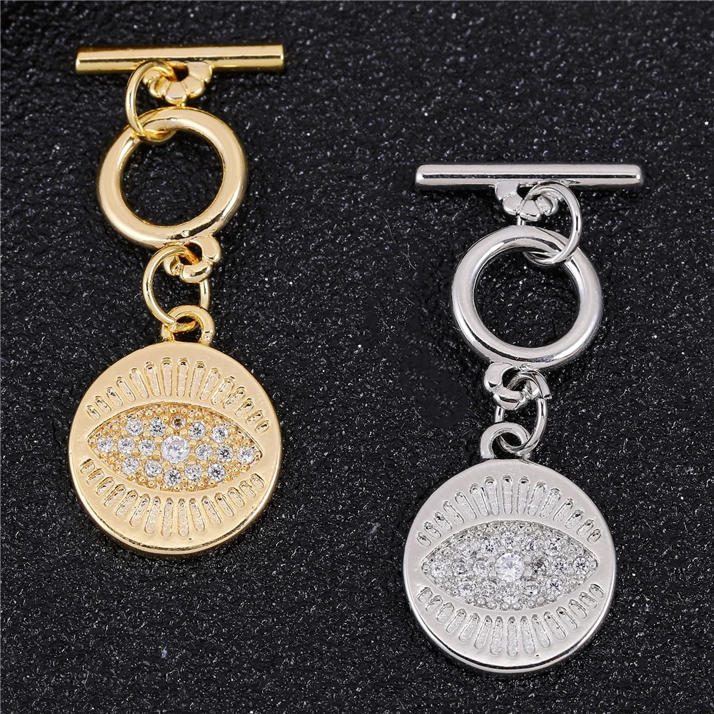 Juya 1 2 3 Stück/Set 18K Echtgold Silberbeschichtete Verschlüsse Schlangenanhänger-Verschlussverschlüsse für DIY Perlenarbeiten, Perlen, Schmuckherstellung – Detail 16