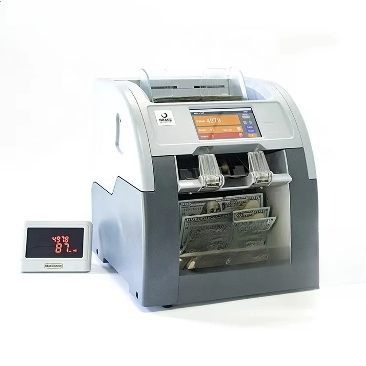 Máquina de contagem contador de contas para banco 15 anos em equipamento bancário máquina contador de dinheiro nota bancária