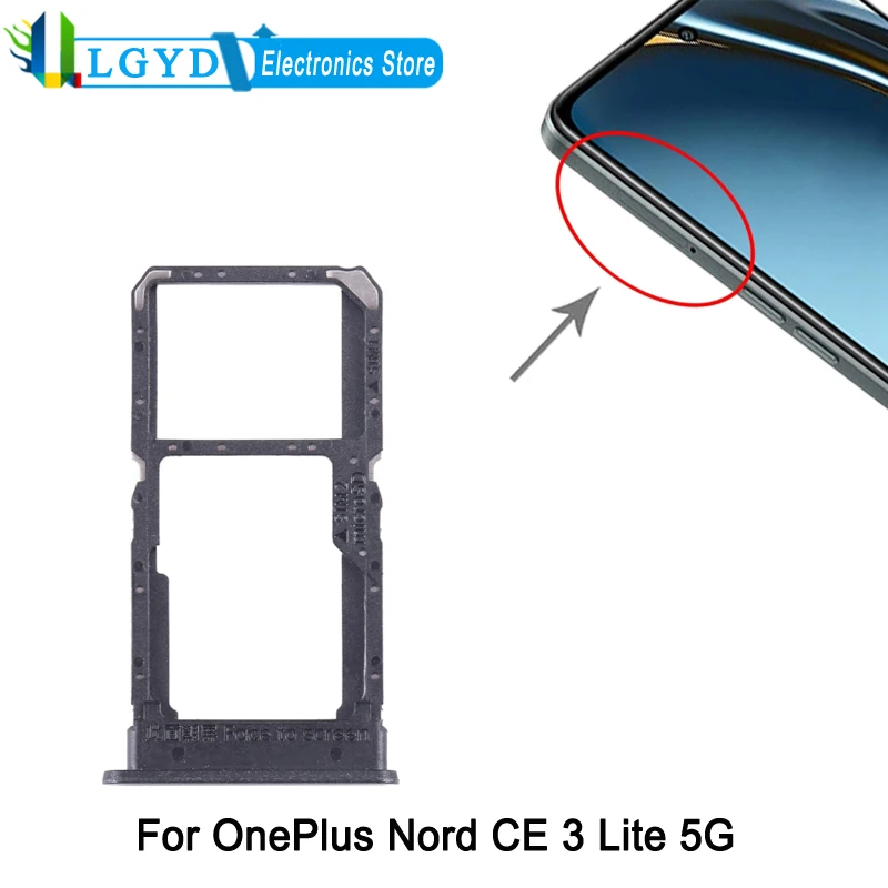 SIM Card Tray + Micro SD Card Tray For OnePlus Nord CE 3 Lite 5G CPH2467 CPH2465