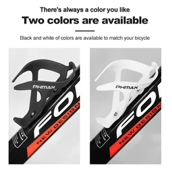Road Bike Bottle Cage Universal Bicycle Drinking Bottle Cage Cup Holder Black and White Lightweight Bicycle Bottle Cage