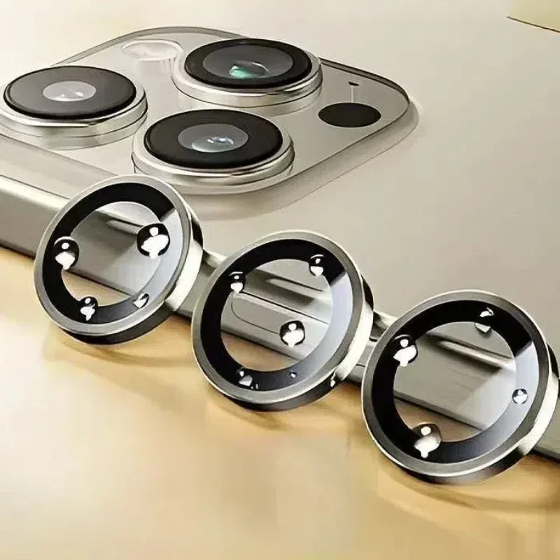 3 قطعة فيلم زجاجي للعدسة آيفون 15 برو ماكس عدسة فيلم آيفون 16 كاميرا فيلم مقسى آيفون 14 زائد الزجاج 13 12 11