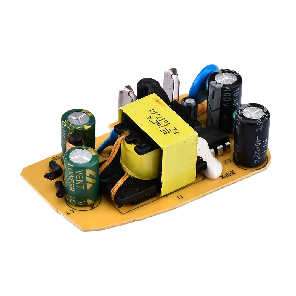 5Pcs AC-DC Converter 110V 220V to 5V 2A Buck Voltage Regulator Low Ripple Switching Power Supply Module