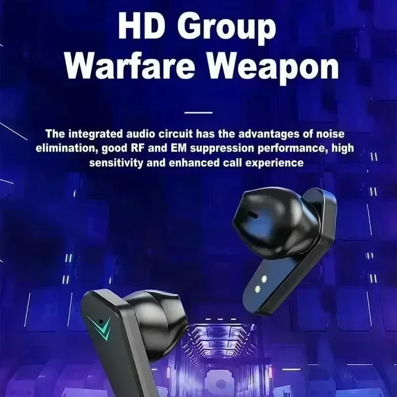 2025 جديد X15 TWS سماعات بلوتوث سماعات ألعاب لاسلكية 65 مللي ثانية الكمون المنخفض سماعات أذن Fone سماعة ألعاب سماعات #5