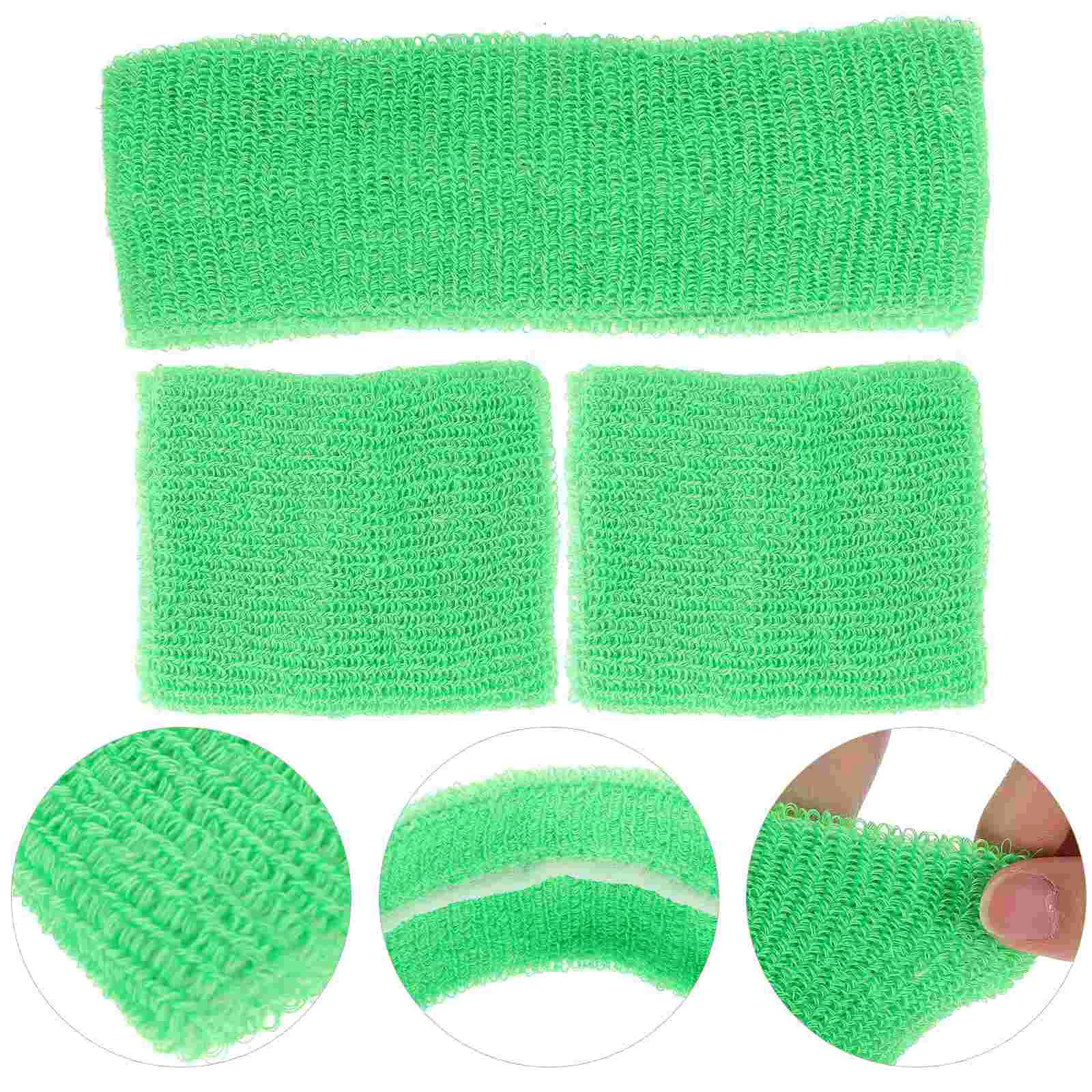 Head Guard Scarf Sweatband Wristband Fitness Miss Headband Polyester Headbands for Women Workout