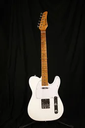 Censtar TL style Electric Guitar, Roasted Mahogany Body and Maple Neck,Bone Nut,Professional/Full Size for Adults.