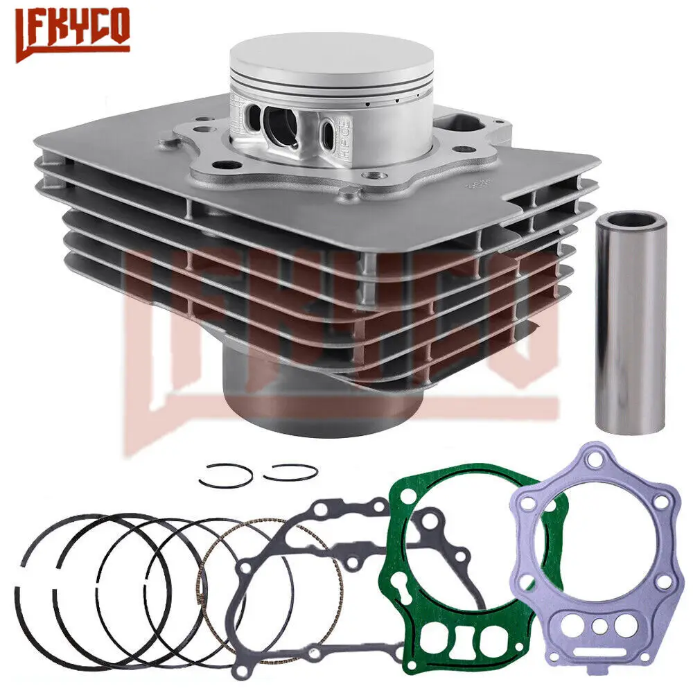 

Motorcycle Cylinder Piston Ring Gaskets Kit for Honda TRX500 TRX500FE Trx500Fm Foreman 500 4X4 Es 2005-2011 Top End Rebuild Set