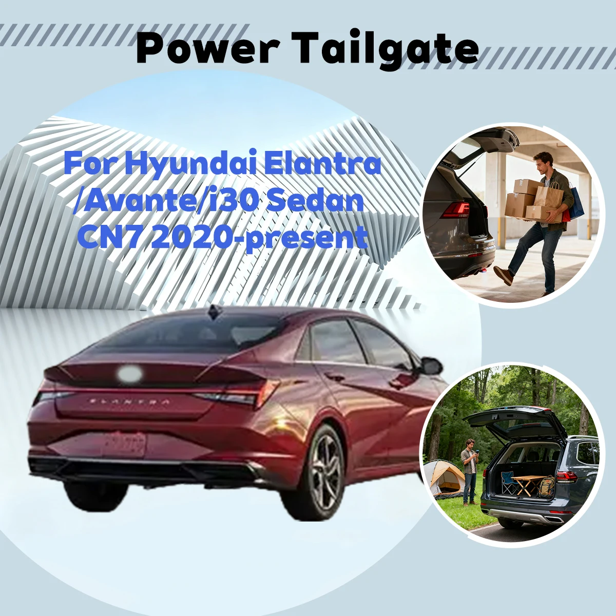 For Hyundai Elantra/Avante/i30 Sedan CN7 2020-present Liftback Automatic Lifting Electric Tailgate Lock Module Closing System