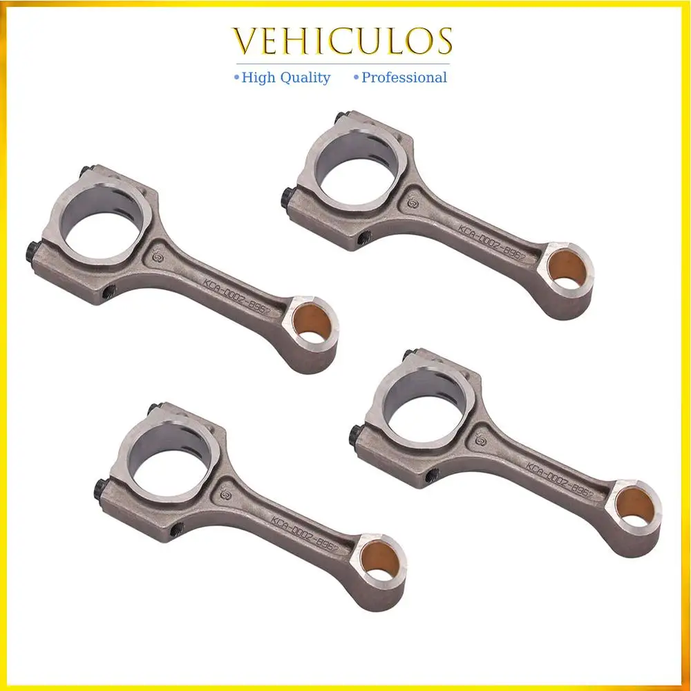 23510-2B010 23510-2B000 4pc G4FD G4FC OEM Connecting Rod set Fits for 2010-18 Kia Soul Rio Hyundai Accent 1.6L 235102B010