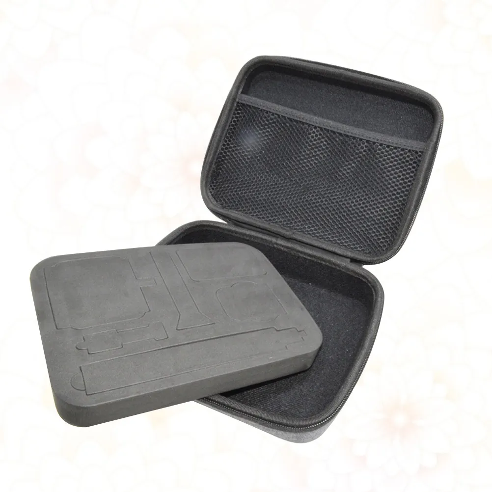Sports Camera Storage Case Portable Nylon Protective Travel Pouch Compact Grey Carrying Box