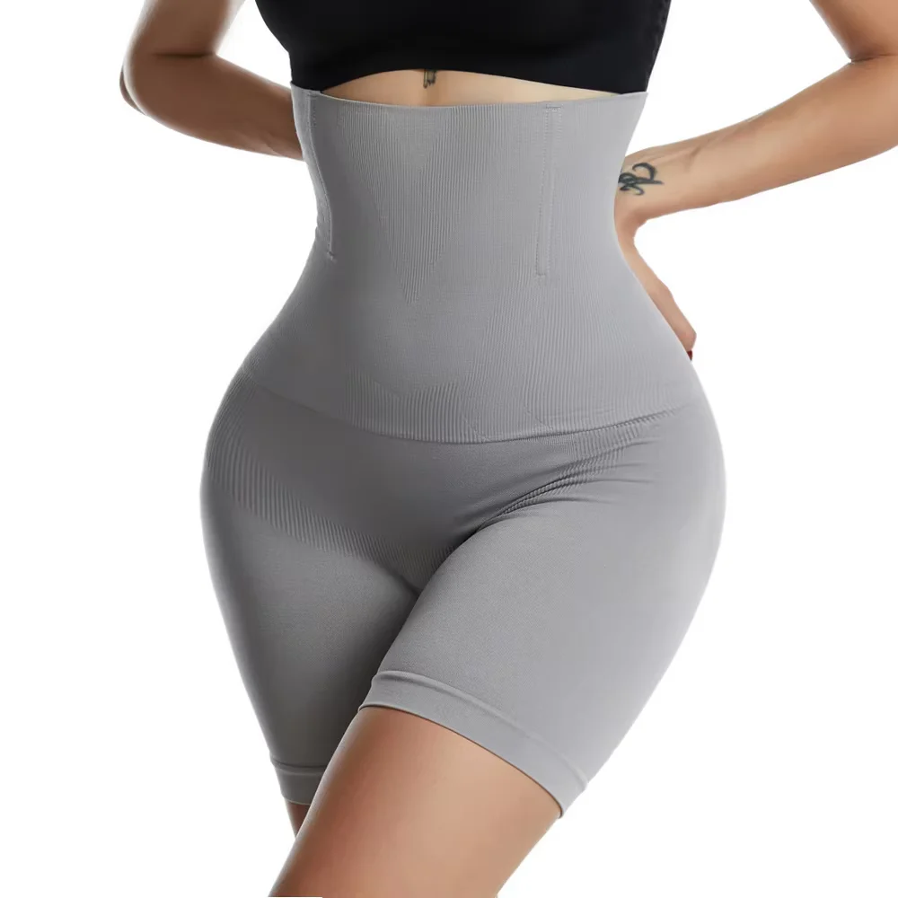 Damenunterwäsche, hohe Taille, formend, Boyshort, Höschen, Body Shaper, Bauchkontrolle, Po-Lifting, Schlankheits-Shorts, Workout, Shapewear – Detail 14