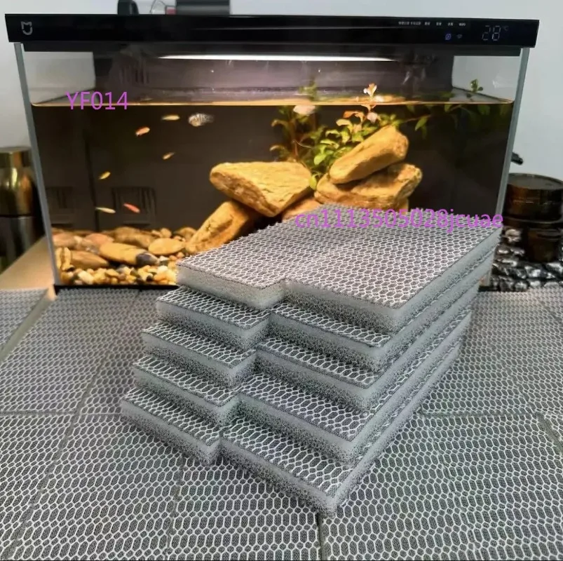 High-Efficiency Filter Cotton for Intelligent Fish Tank, Physical Filtration Replacement Pads