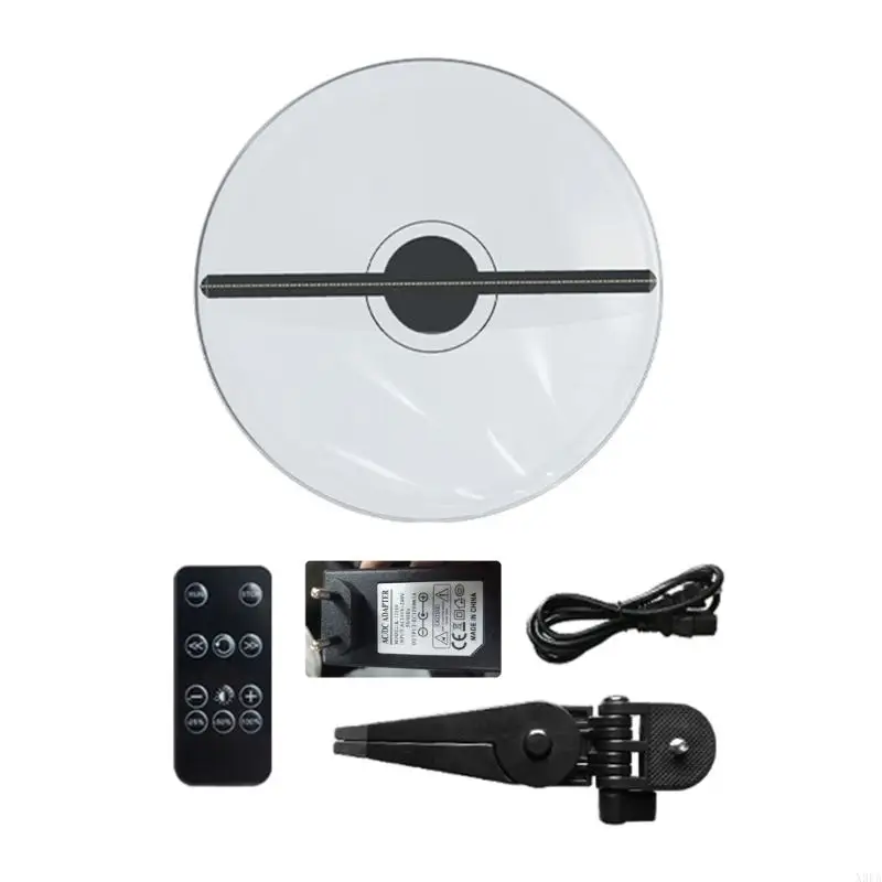 

X9FA Desktop 27cm Hologram Small Fan Portable Led Fan Hologram Projector