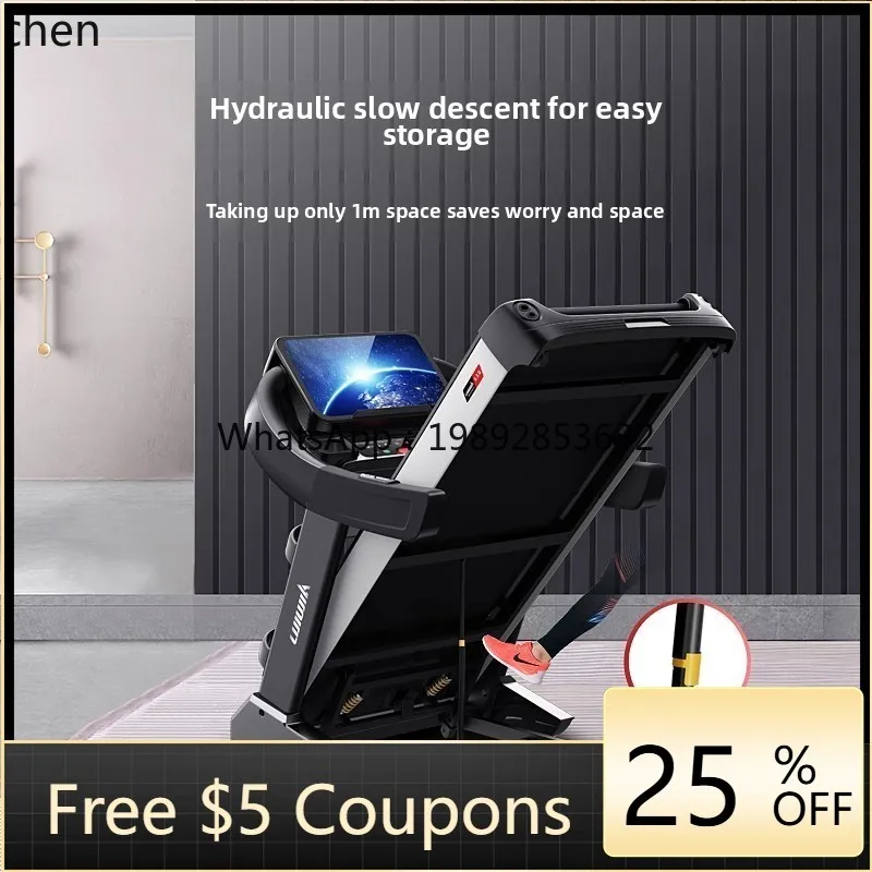 a-15Treadmill Commercial Foldable Universal Sports Indoor Home Treadmill Adult Office