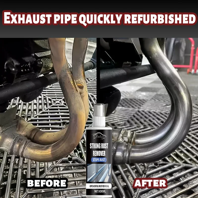 Motorcycle Automotive Metal Polish Easily Shines Metal Surfaces And Removes Grease, Suitable for Cookware, Showers, And Wheels