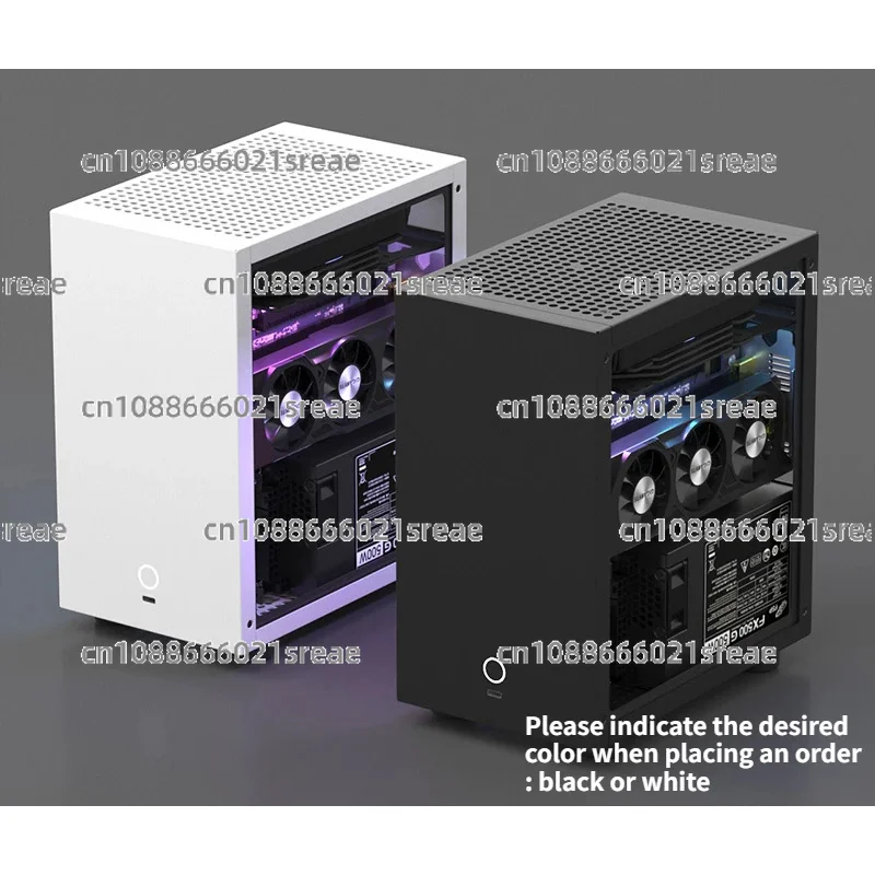 

M21 M31 Шасси Itx с 120-охлаждением, полувысокая видеокарта, небольшой блок питания 1U