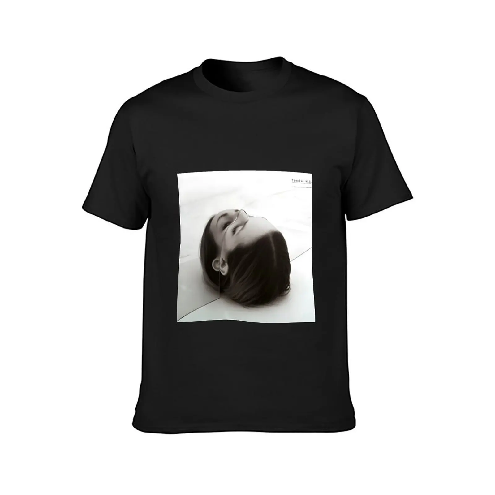 Trouble Will Find Me album face T-Shirt funnys customs korean fashion t shirts for men