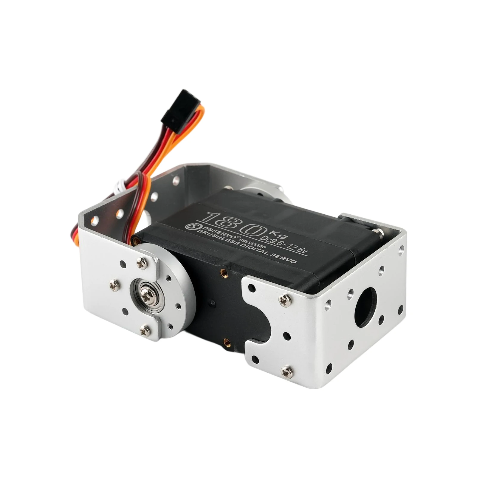 Servo digitale 180Kg Motore brushless con ingranaggi metallici Servos impermeabili da 180/270/360 gradi per droni robot per auto RC Ragazzo Giocattoli fai da te # T3