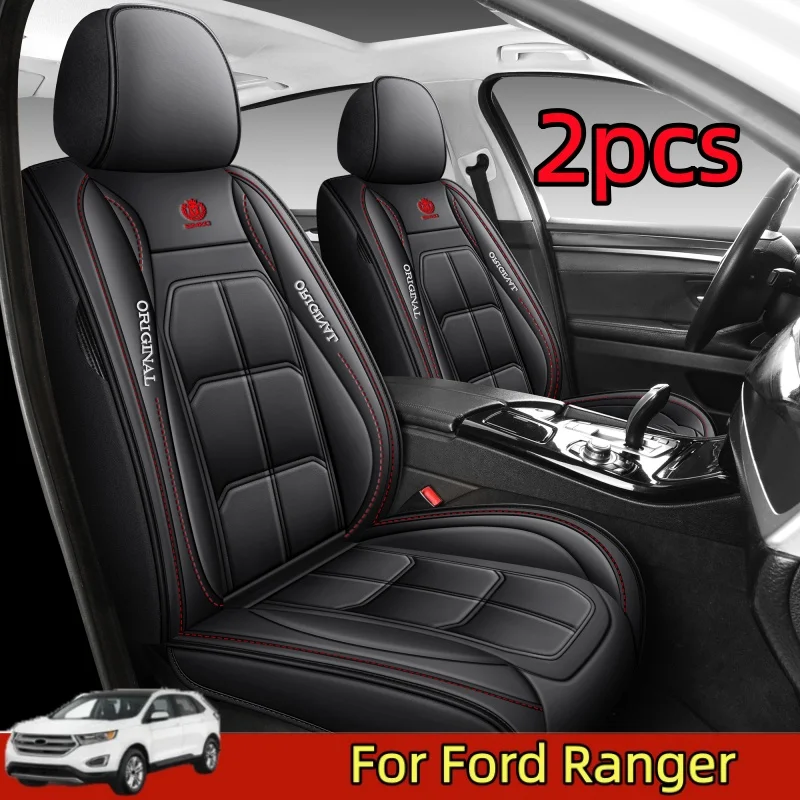 

For Ford Ranger Car seat cover waterproof PU leather wear-resistant front row two-seater full-wrapped muscle seat cover