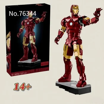 2026 1297 elementów Klasyczna Seria Filmowa 76344 Zestaw do Budowania Avengers Zabawka Edukacyjna Klocki do Składania Model Kolekcjonerski na Festiwal