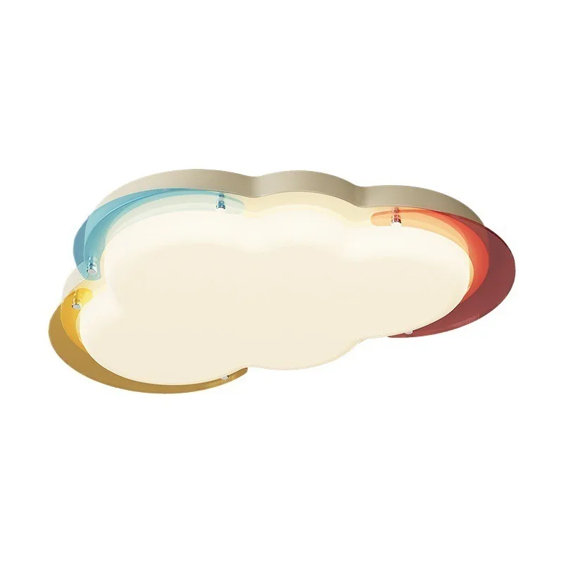 Full spectrum eye protection colorful room ceiling light, colorful aircraft cloud cartoon childlike bedroom light