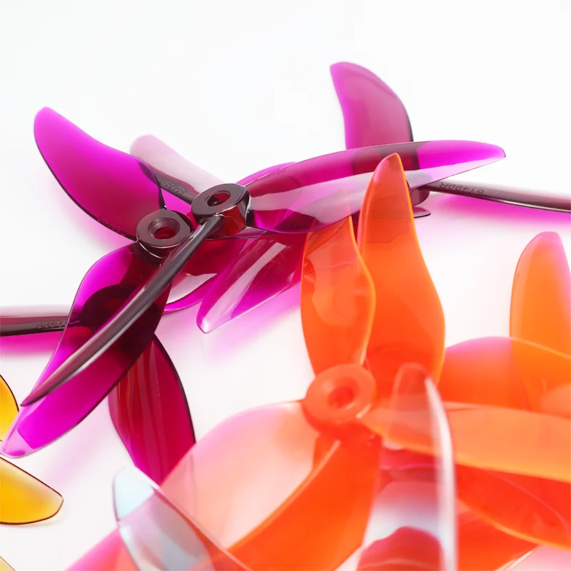 2Pairs/4PCS Gemfan Hurricane 51499 Requisiten 5 Zoll 3Blade CW/CCW PC Propeller für RC Drone FPV Racing 2207 2306 Motor Nazgul5 DIY – Detail 4