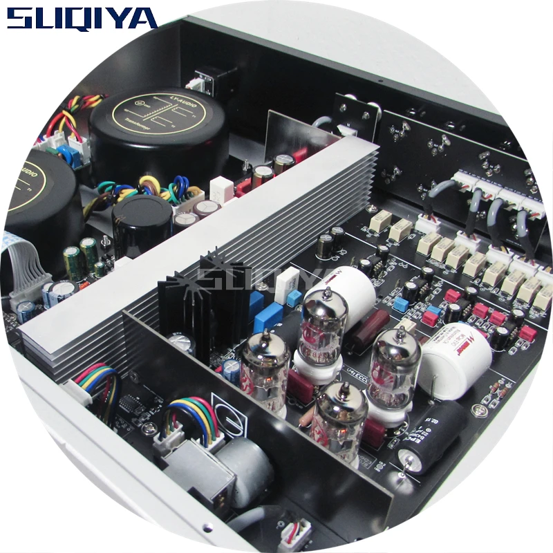 Imagem -04 - Suqiya-golden Teletelos T2500 Tubo Pré-amplificador Totalmente Equilibrado Controle Remoto Febre Hifi Flagship Pura Classe a