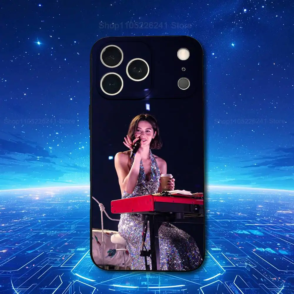 G-Gracie Singer A-Abrams Handyhülle für iPhone 17,16,15,14,13,12,11,Plus,Pro Max,XS,X,XR,SE,Mini,8,7,Weiches Silikon Schwarz