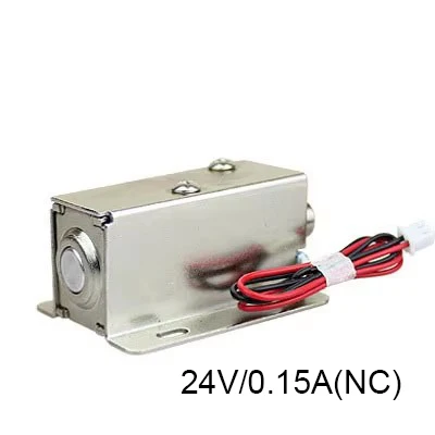 1PC DC 12V-24V 6W Micro DC Elektromagnet Pull Typ Saug Linear Magnet Magnet für smart Türschloss/Spielzeug Molle  13