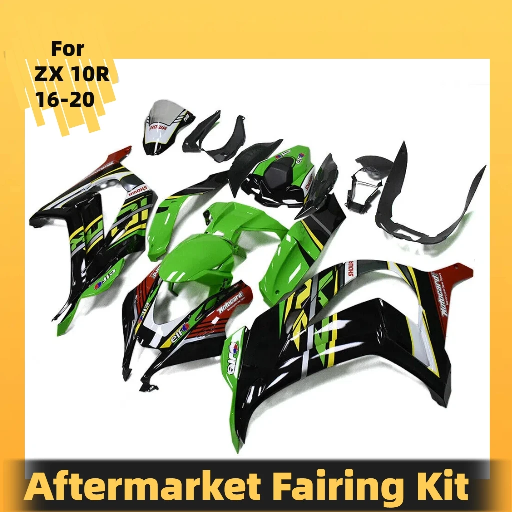 ABS Plastic Fairing Kit ZX10R 16 17 18 19 20 Motorcycle Scooter Injection Body Set for KAWASAKI ZX 10R 2016 2017 2018 2019 2020