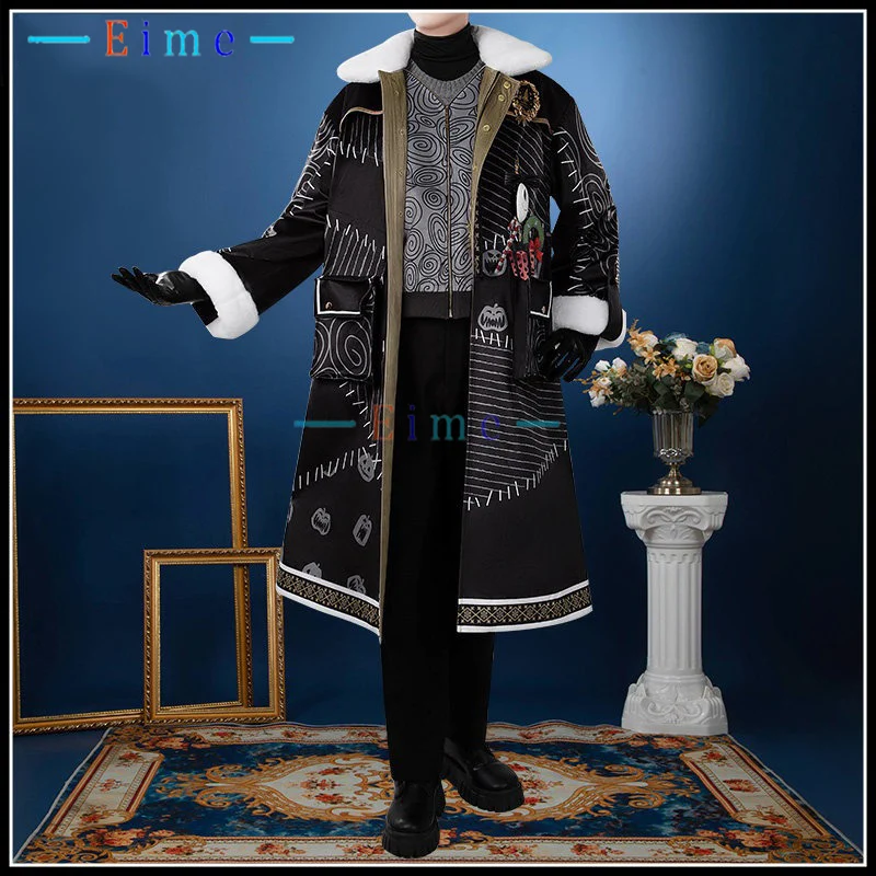 

Jack Cosplay Costume Game Twistedd Wonderlandd 1st Christmas Party Suits Halloween Fancy Party Uniforms Anime Outfti Custom Made