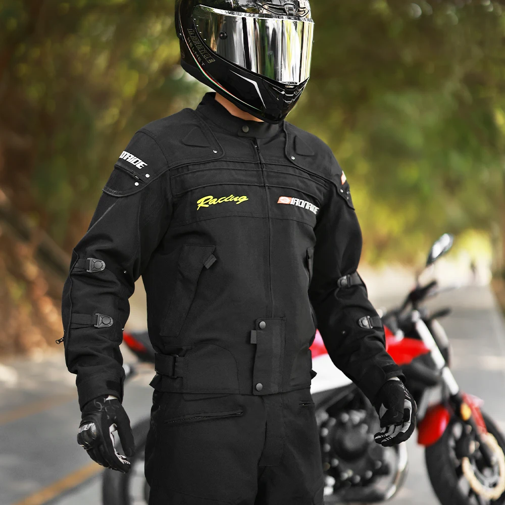 

Motorcycle Riding Jacket All Season Waterproof And Warm Outdoor Off Road Riding Protective Jacket Outdoor Sports Riding Pants