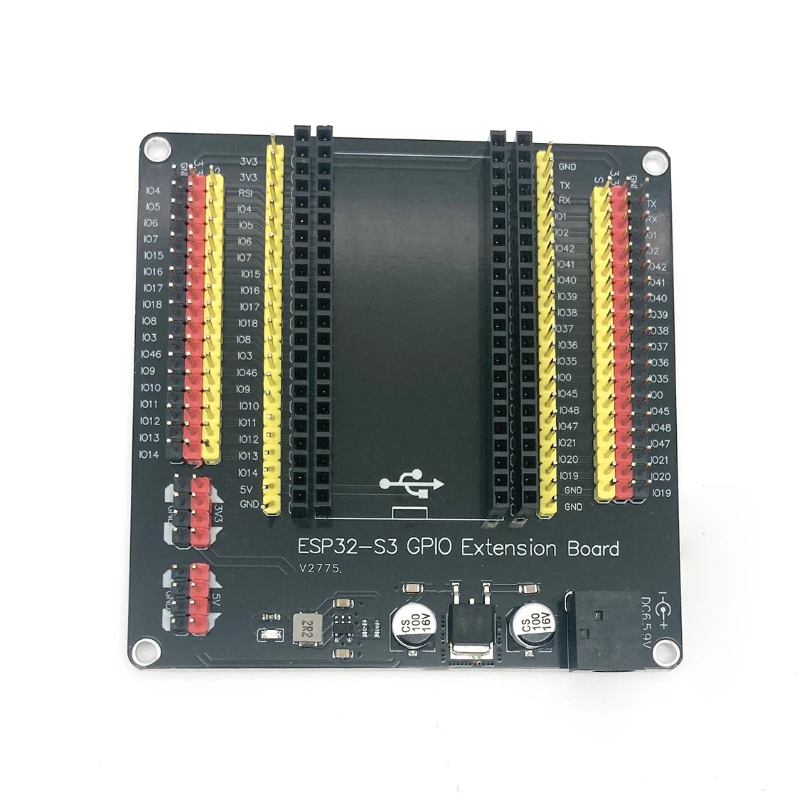 44Pin ESP32-S3 GPIO Expension Boards Digital IO Pins DC-Powered ESP32 S3 IOT Development Board for Arduino IDE WROOM1 N16R8 N8R2